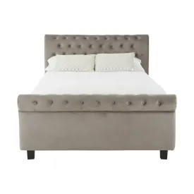 STAMFORD STEEL SHADE KINGSIZE OTTOMAN BED