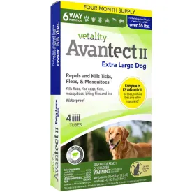 TevraPet Vetality Avantect II for Extra Large Dog Over 55 lbs