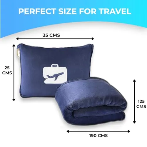 Travel Blanket - Premium Soft Lightweight | TR-02