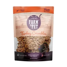 Turkey Crumbles for Cats