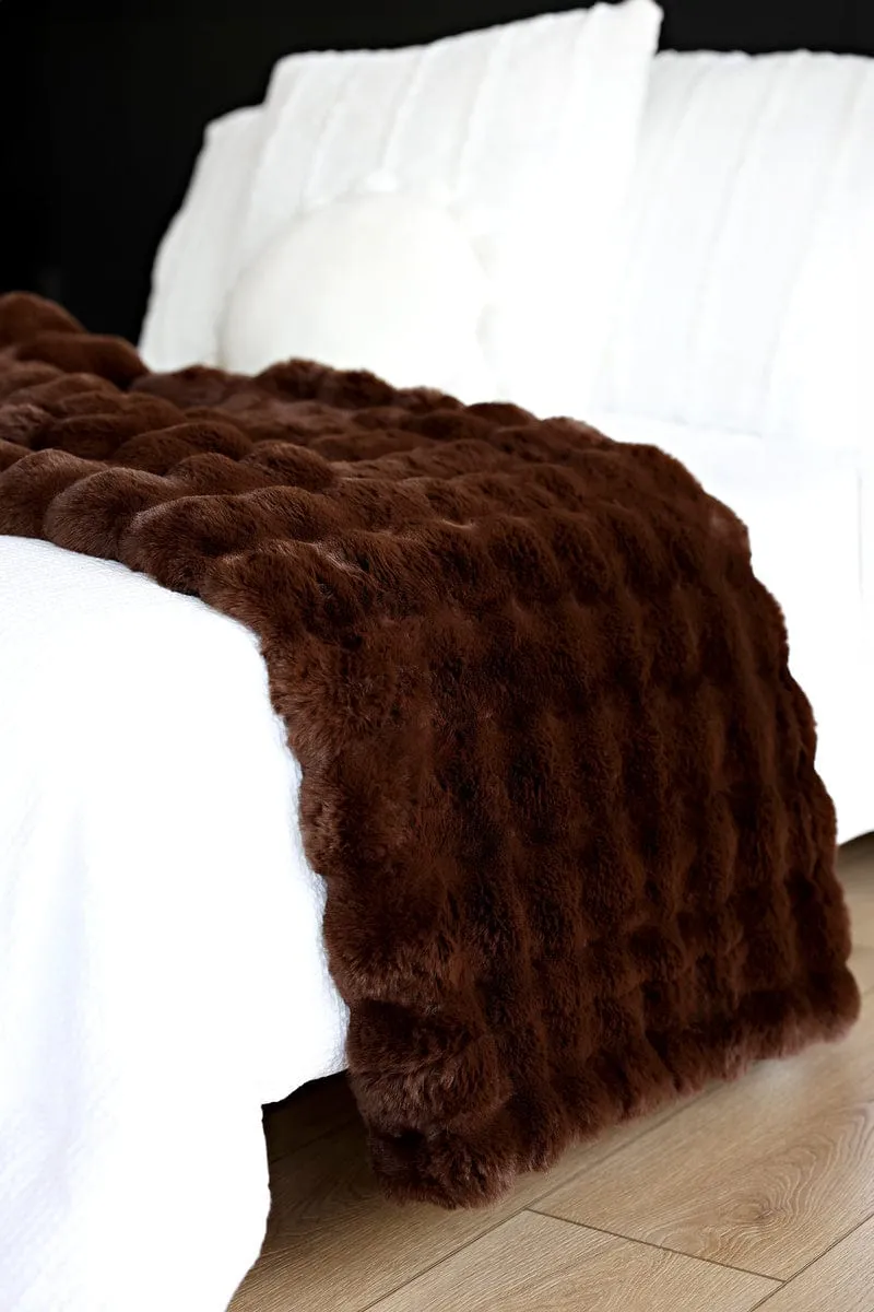 Ultra Cloud Hot Chocolate Blanket